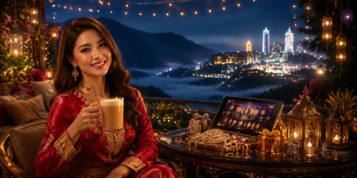 Suasana pertaruhan kasino Genting Highlands semasa perayaan Hari Raya Malaysia