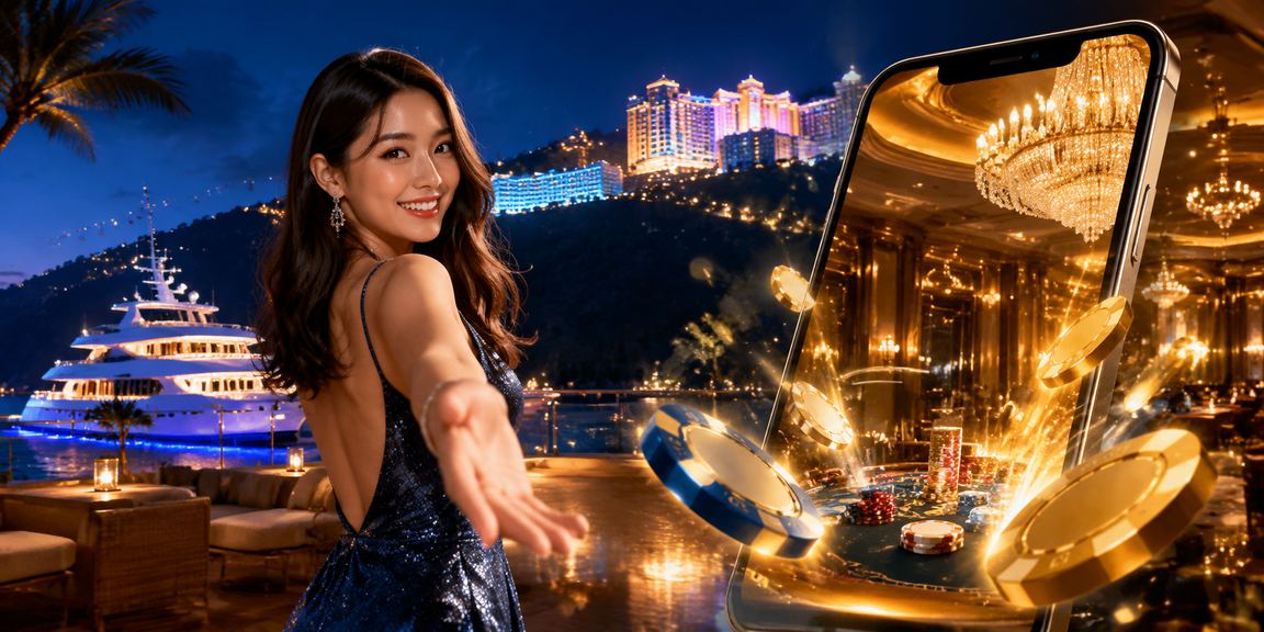 Pemain menikmati kasino mudah alih Jackpot di Genting Highlands Malaysia