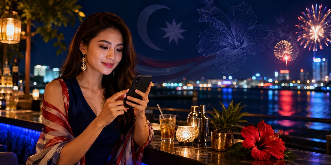 Skrin pembayaran deposit untuk pengguna Malaysia
